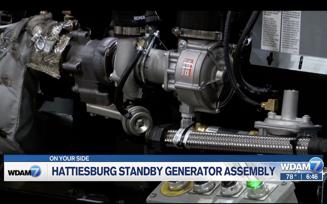 Standby home generators made at Hattiesburg assembly plant